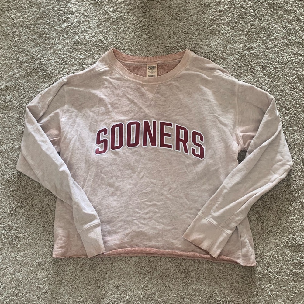 PINK Victoria’s Secret OU Sooners hoodie
